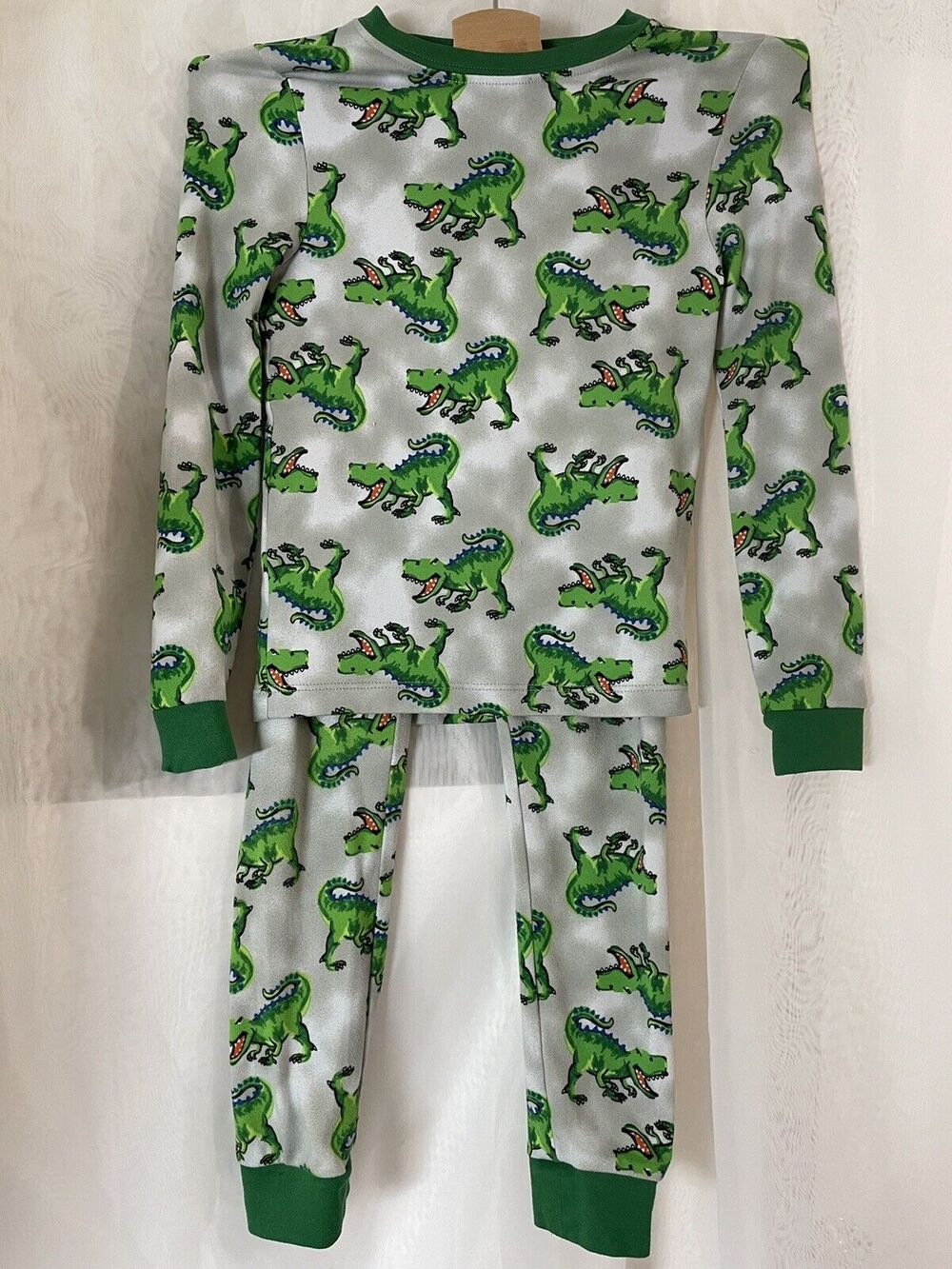 Dream Life Sleepwear Boys Size 5 Dinosaurs Pants/Shirt Set